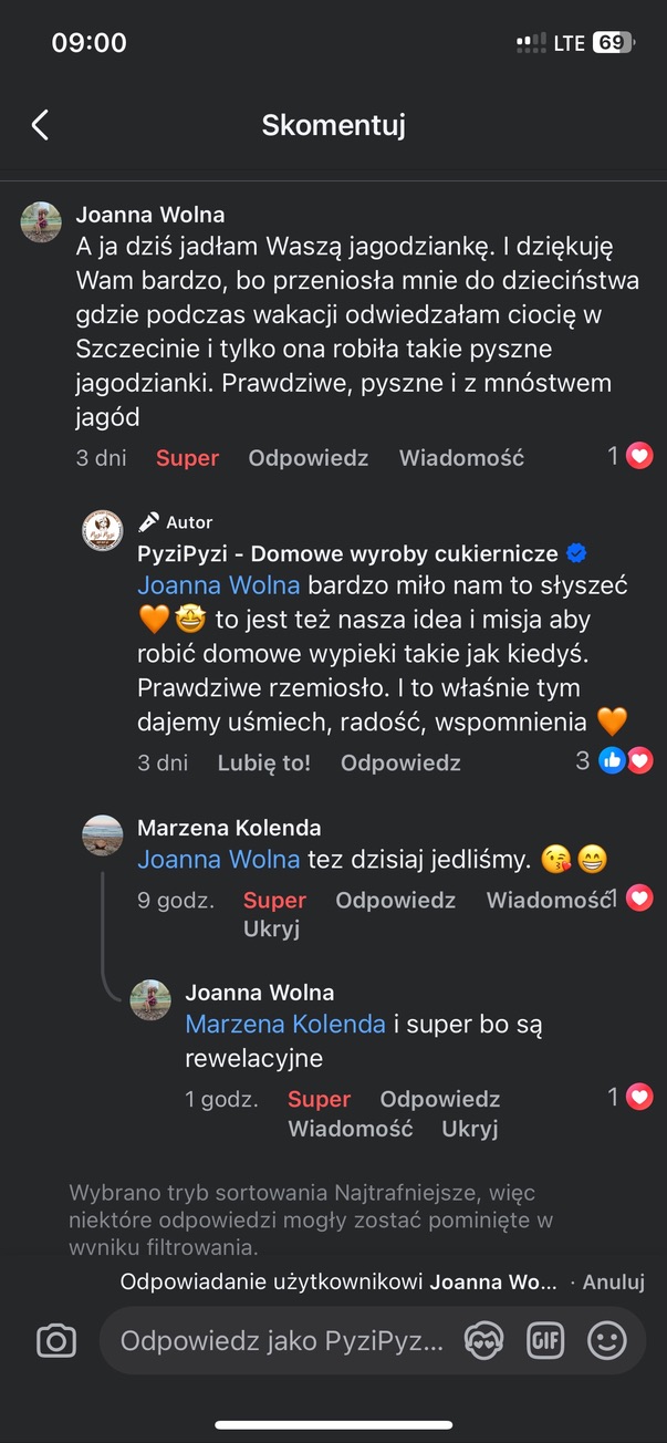 Opinia z Instagrama 7